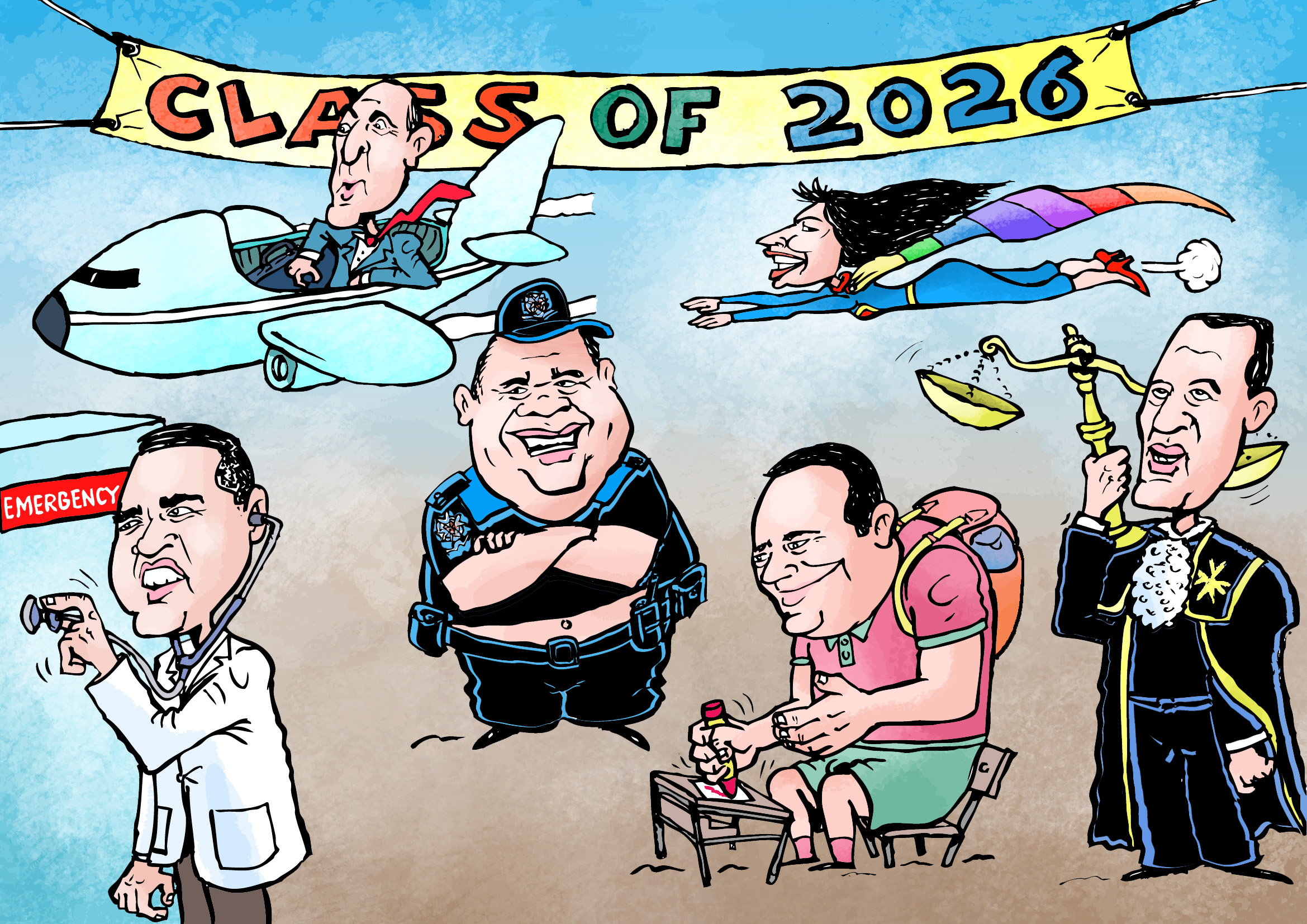 Cartoon by Mikiel Galea