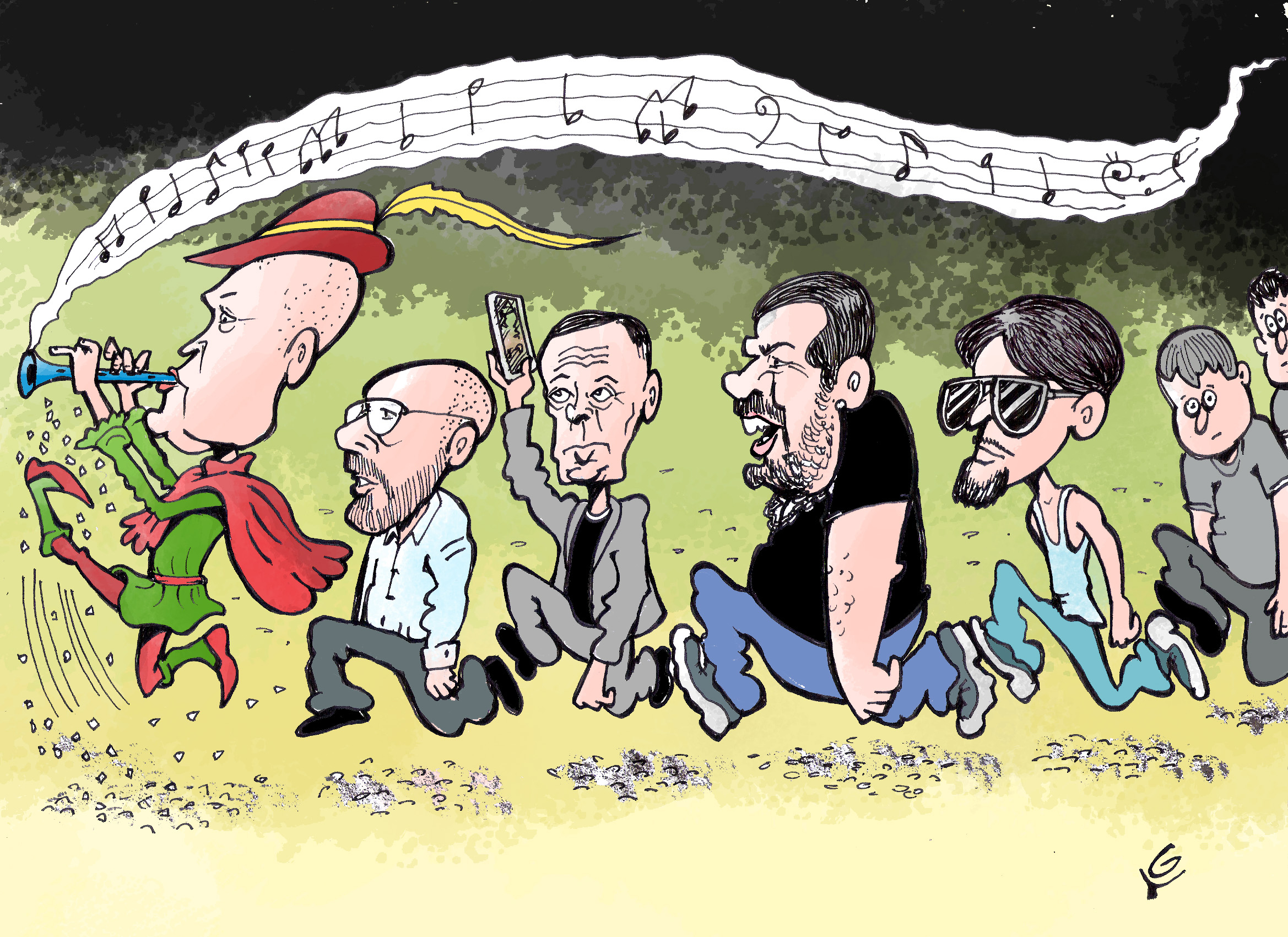 Cartoon by Mikiel Galea