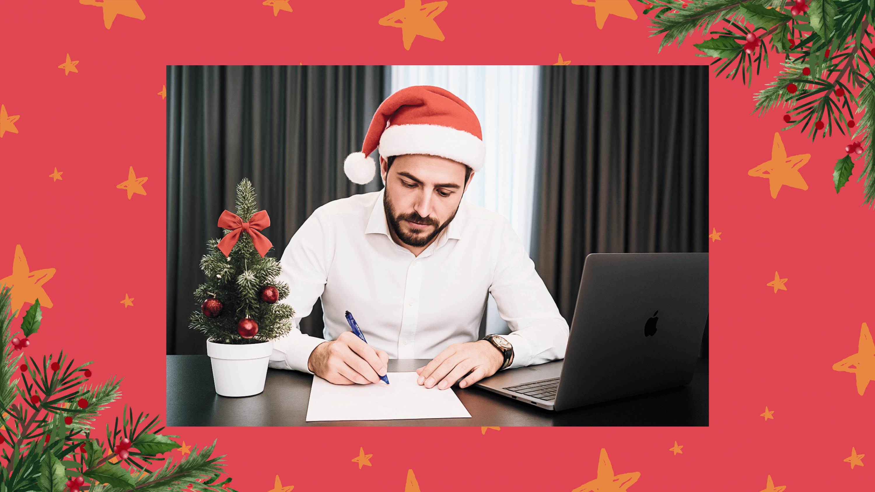 Alex Borg pens his letter to Santa Claus