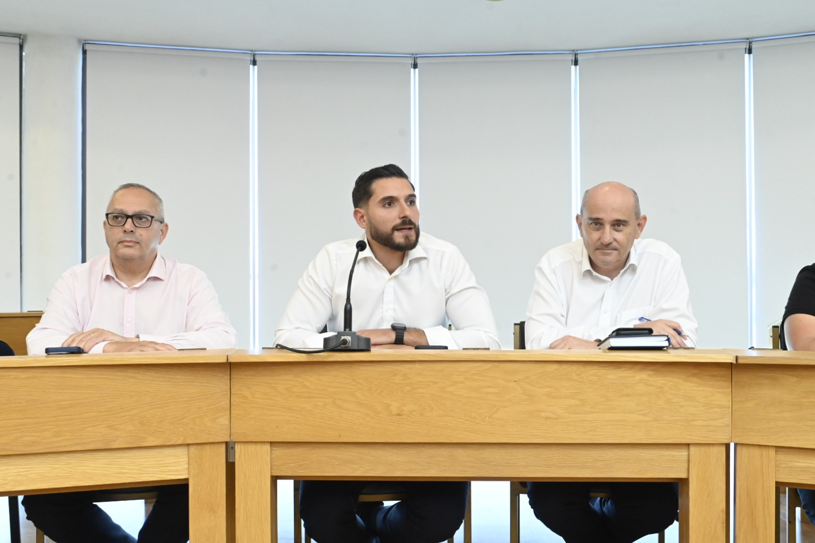 The meeting followed the conclusion of the casual elections on Tuesday (Photo: PN)