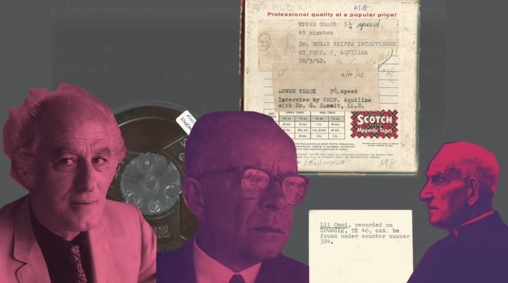 [LISTEN] The giants of Maltese literature given new life in treasure-trove of 120 soundfiles