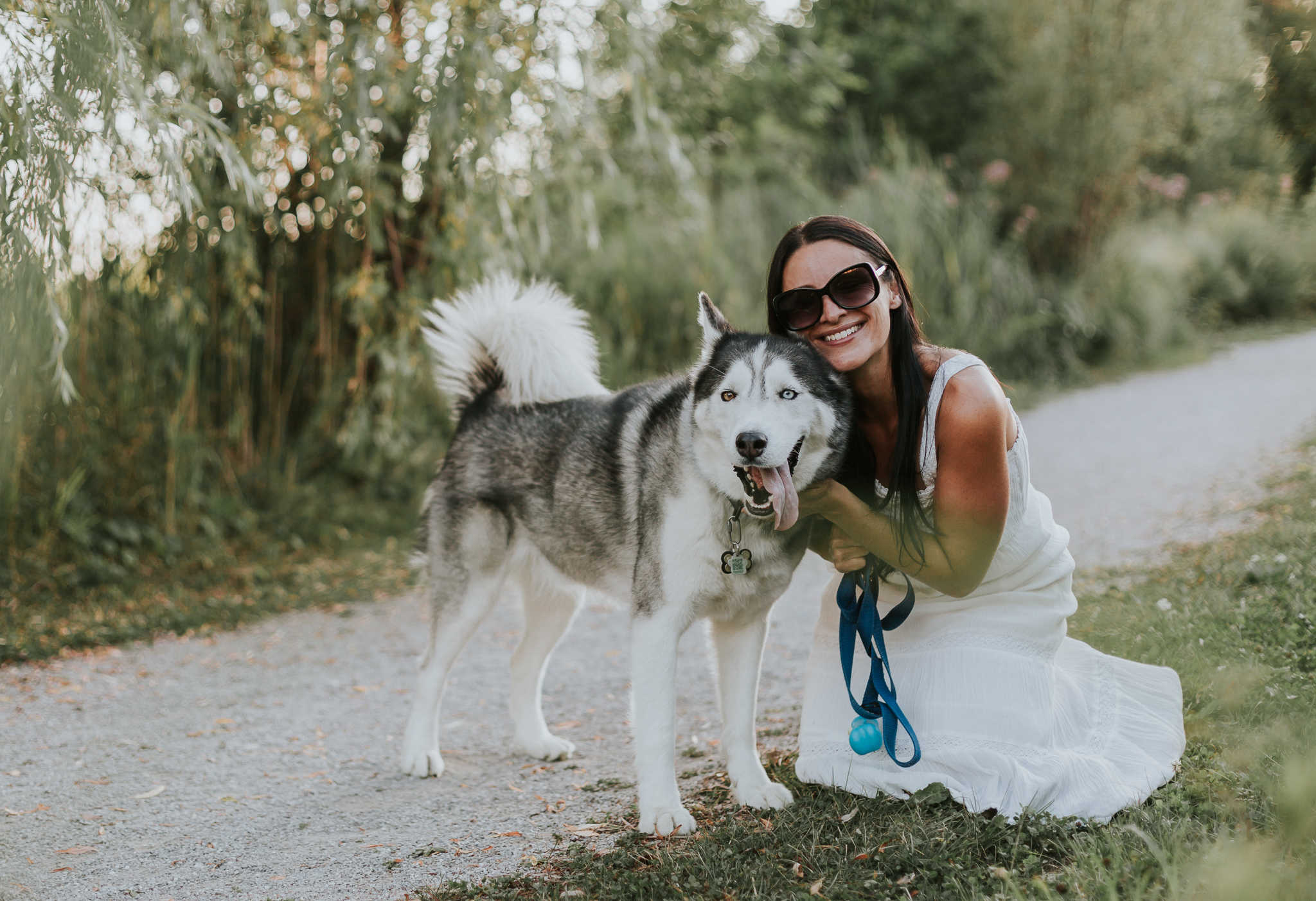 Marthese Fenech with her dog Niko