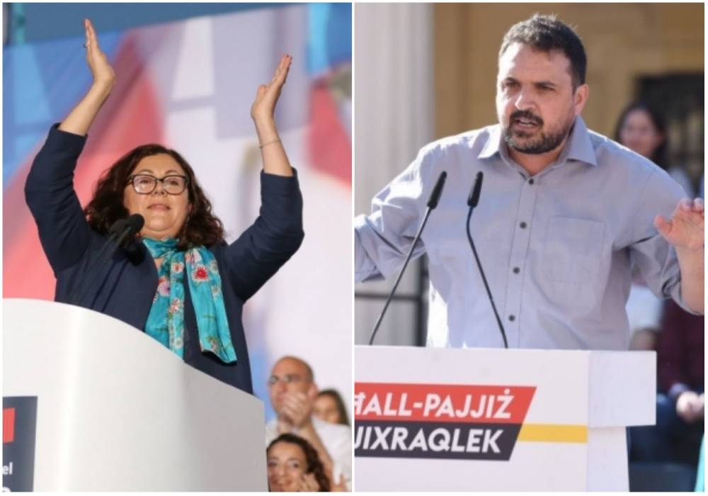 Marlene Farrugia and Michael Briguglio were both proponents of the 'Forza Nazzjonali' camp during the July snap election