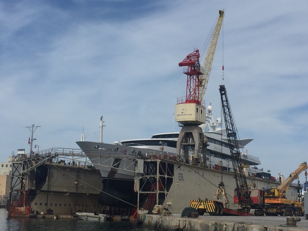 Melita Marine currently employs over 100 people, including apprentices and a specialised yacht painting team as well as other specialist-approved sub-contractors