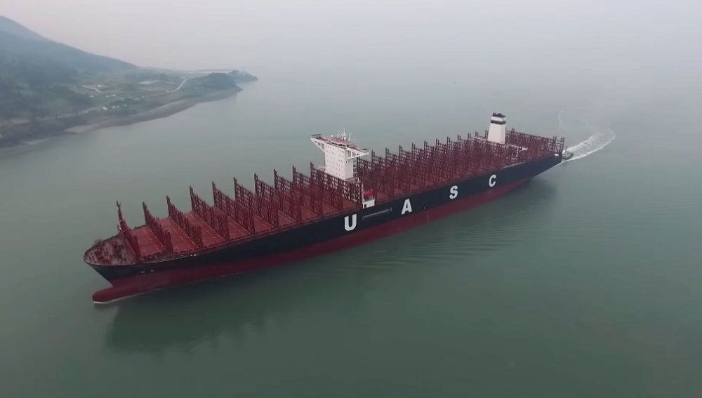 World’s greenest containership now registered under Malta flag