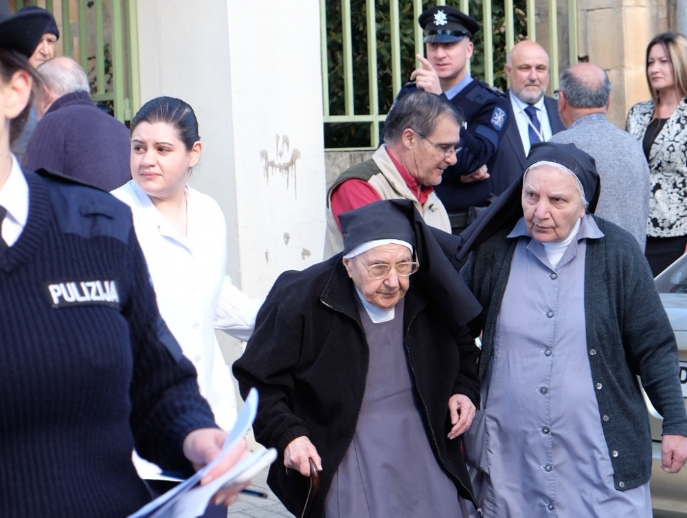 Nun, 102, joins the Maltese in voting