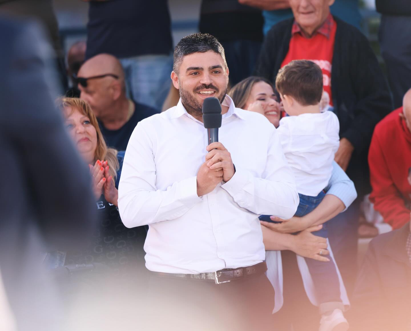 Labour candidate Omar Rababah