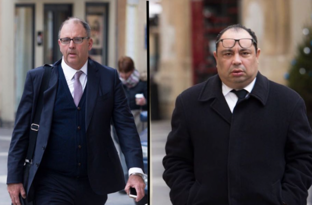 Peter Caruana Galizia (left) and Silvio Valletta (Photo: James Bianchi/MediaToday)