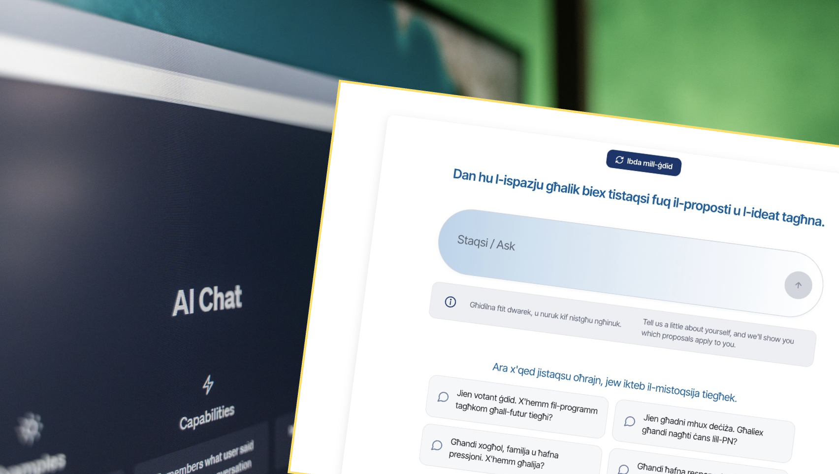 PN launches AI chatbot allowing voters to ask which proposals apply to them