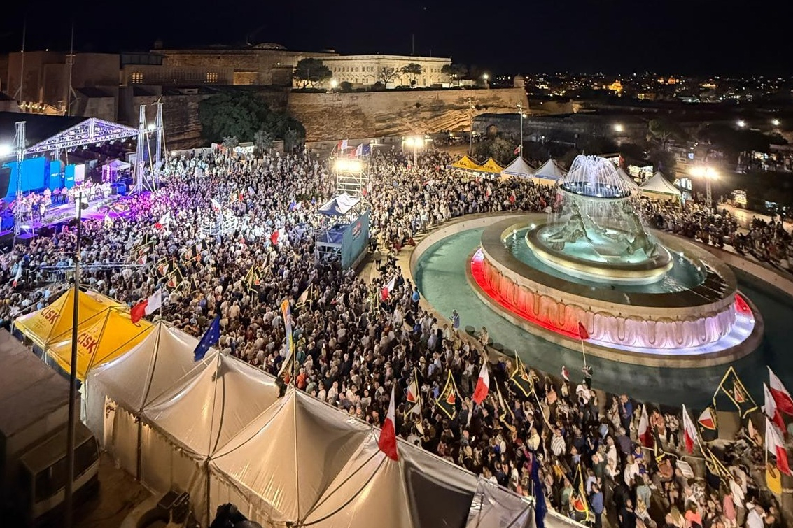 The mass meeting concluded the PN's traditional Independence Day activities (Photo: PN)