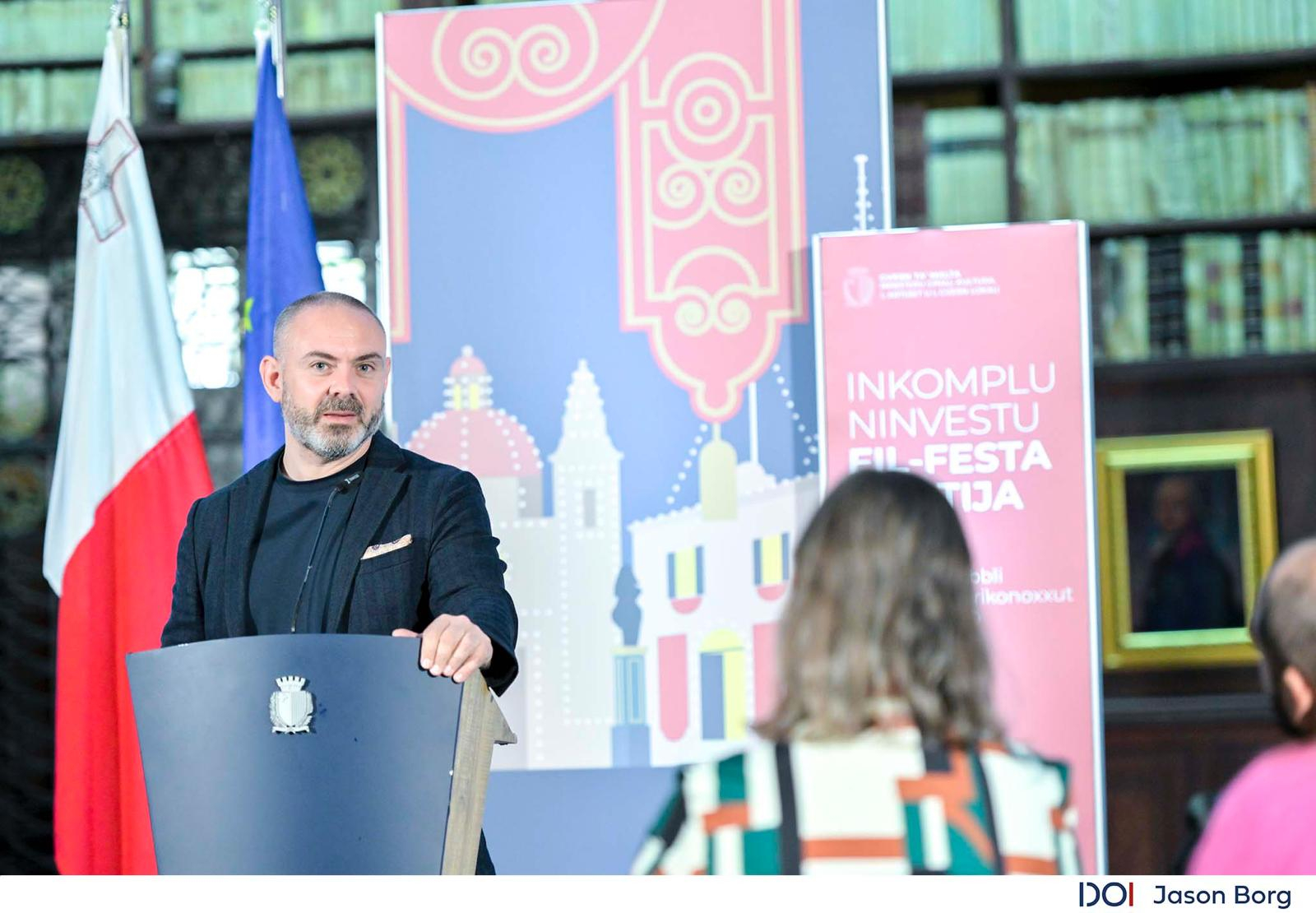 Minister for Culture, Arts and Local Government Owen Bonnici. (Photo: DOI)