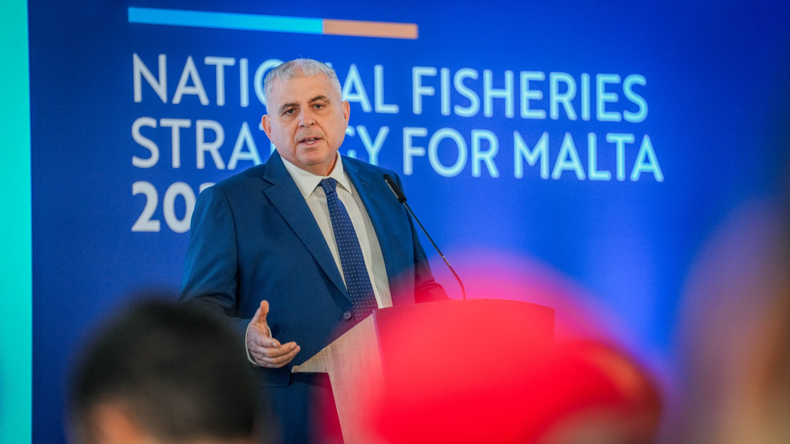 Fisheries Minister Anton Refalo (Photo: DOI)