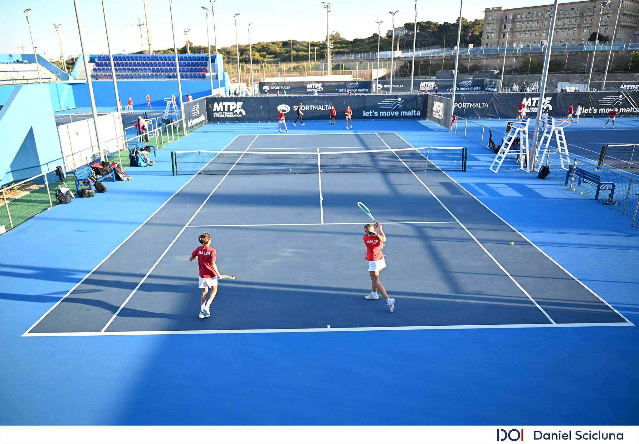 The newly inaugurated National Tennis Centre in Pembroke (Photo: DOI)