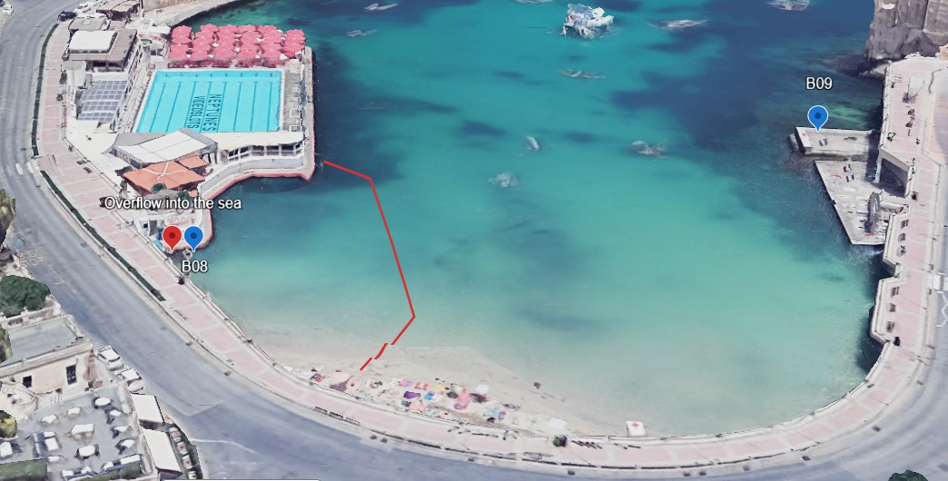 Balluta Bay in St Julians