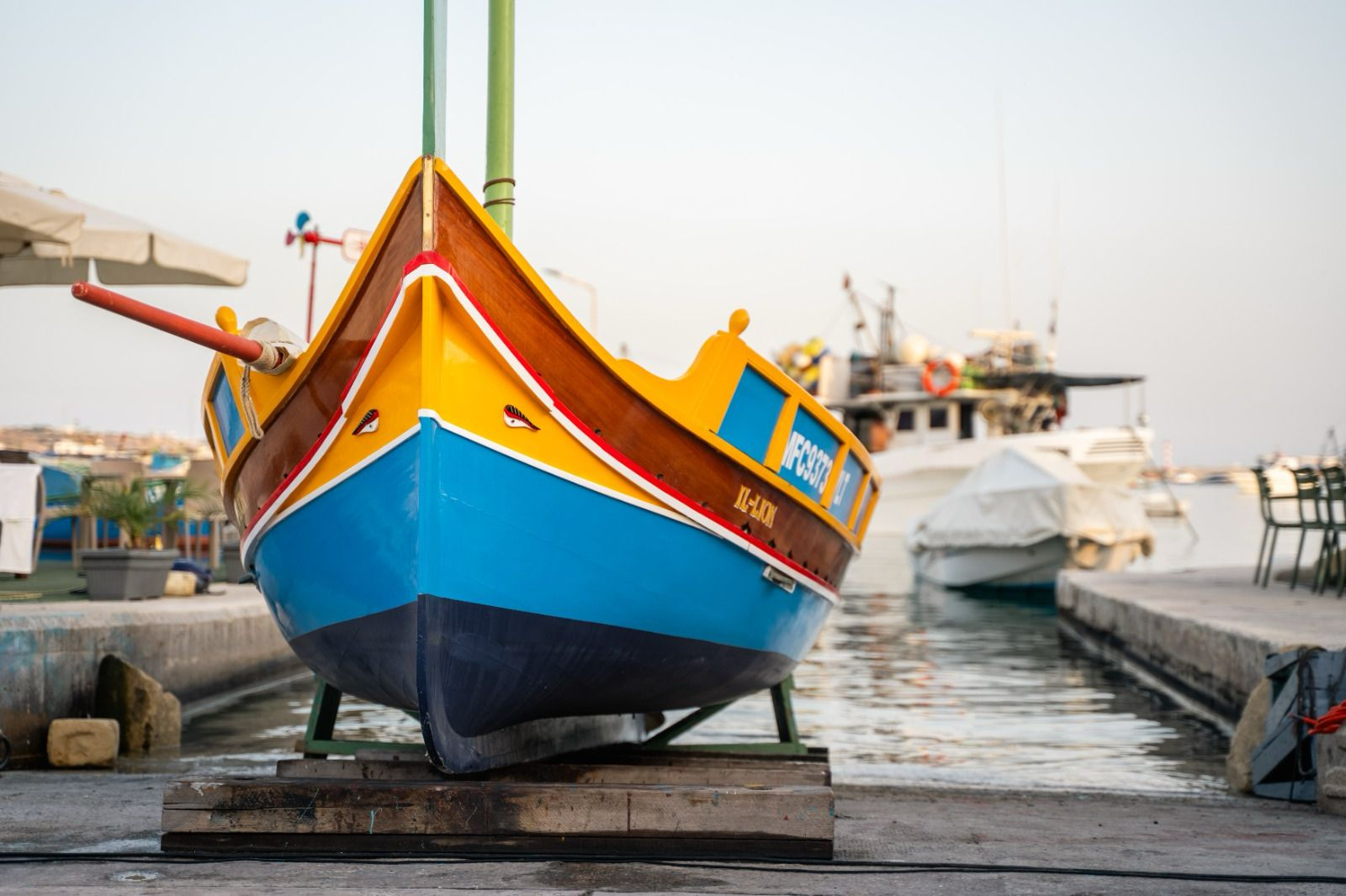 One of Malta's last surviving 'firilli' sea-crafts restored after two-year project