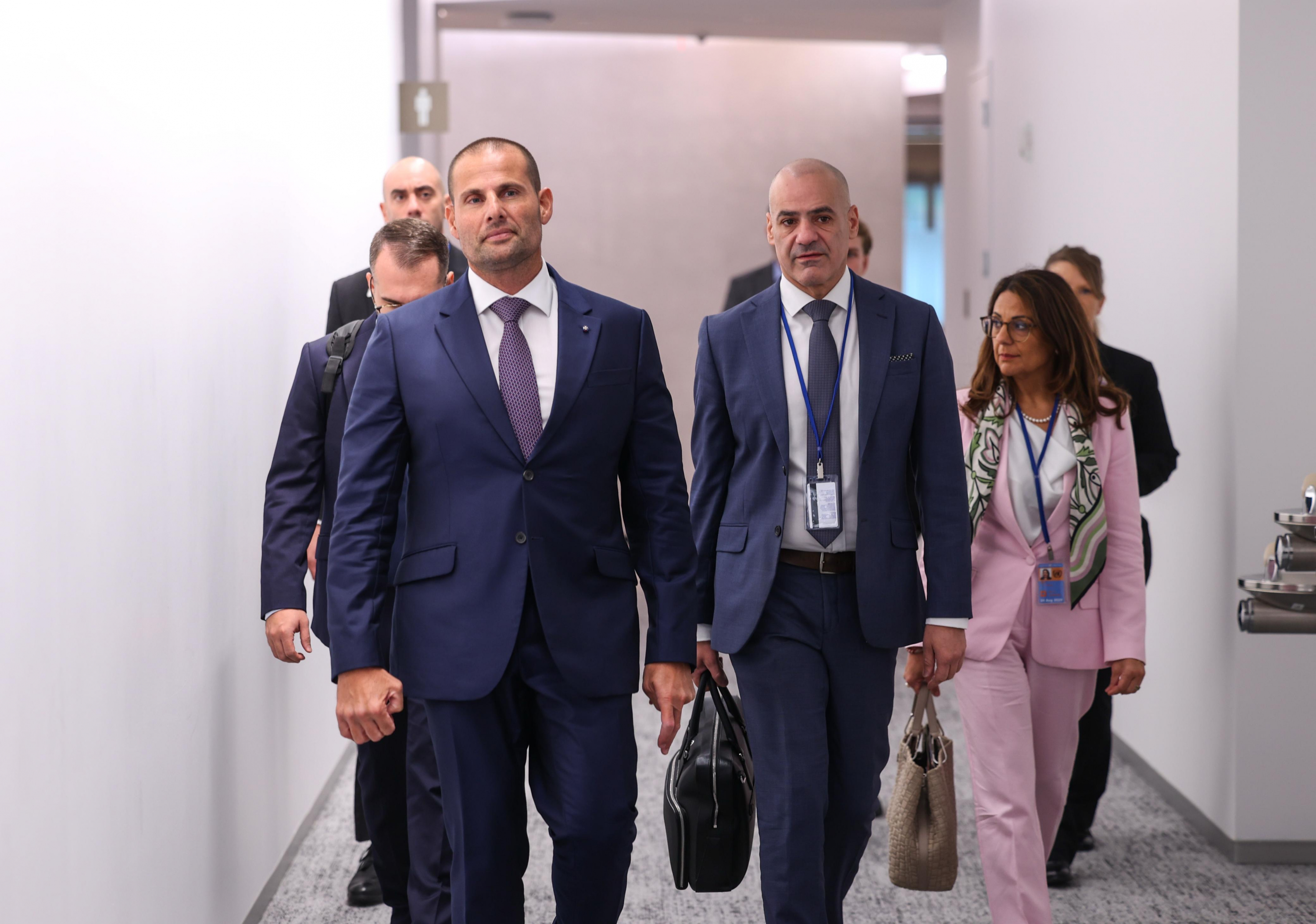 Prime Minister Robert Abela said that the flight between New York and Malta creates new opportunities in the American market, during his time in New York, where he met with senior representatives of Delta Air Lines and BlackRock to discuss air links and investment in Malta (Photo: DOI)