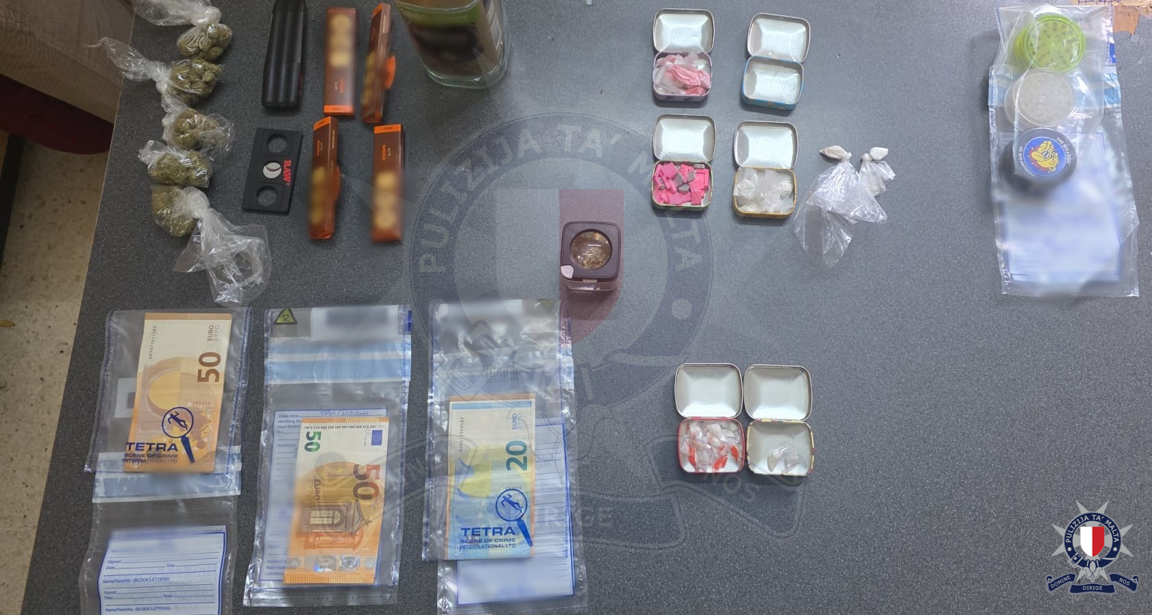 Photo credit: Communications Office, Malta Police Force