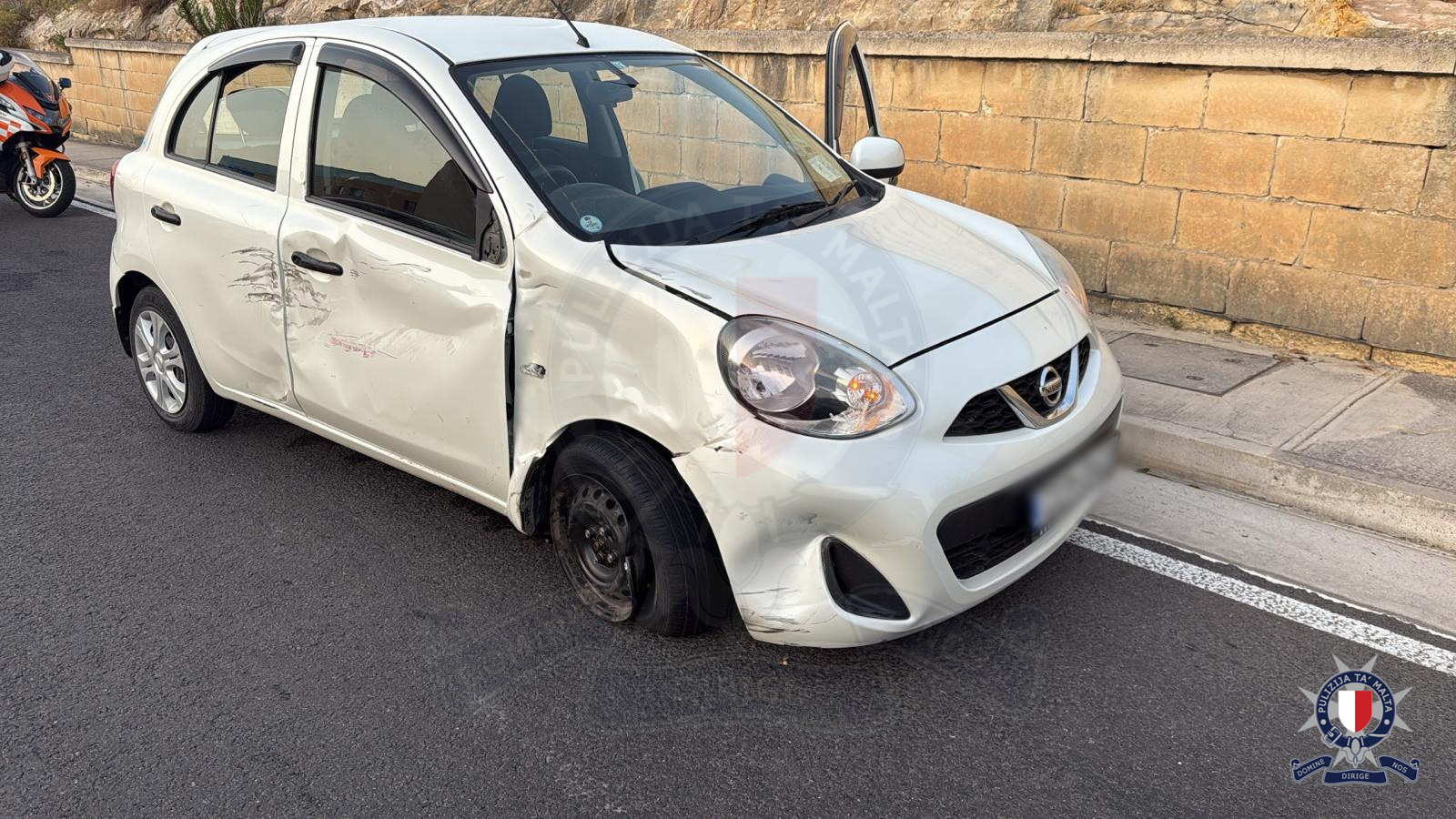 Police manhunt for motorist who fled crash on Friday morning still underway