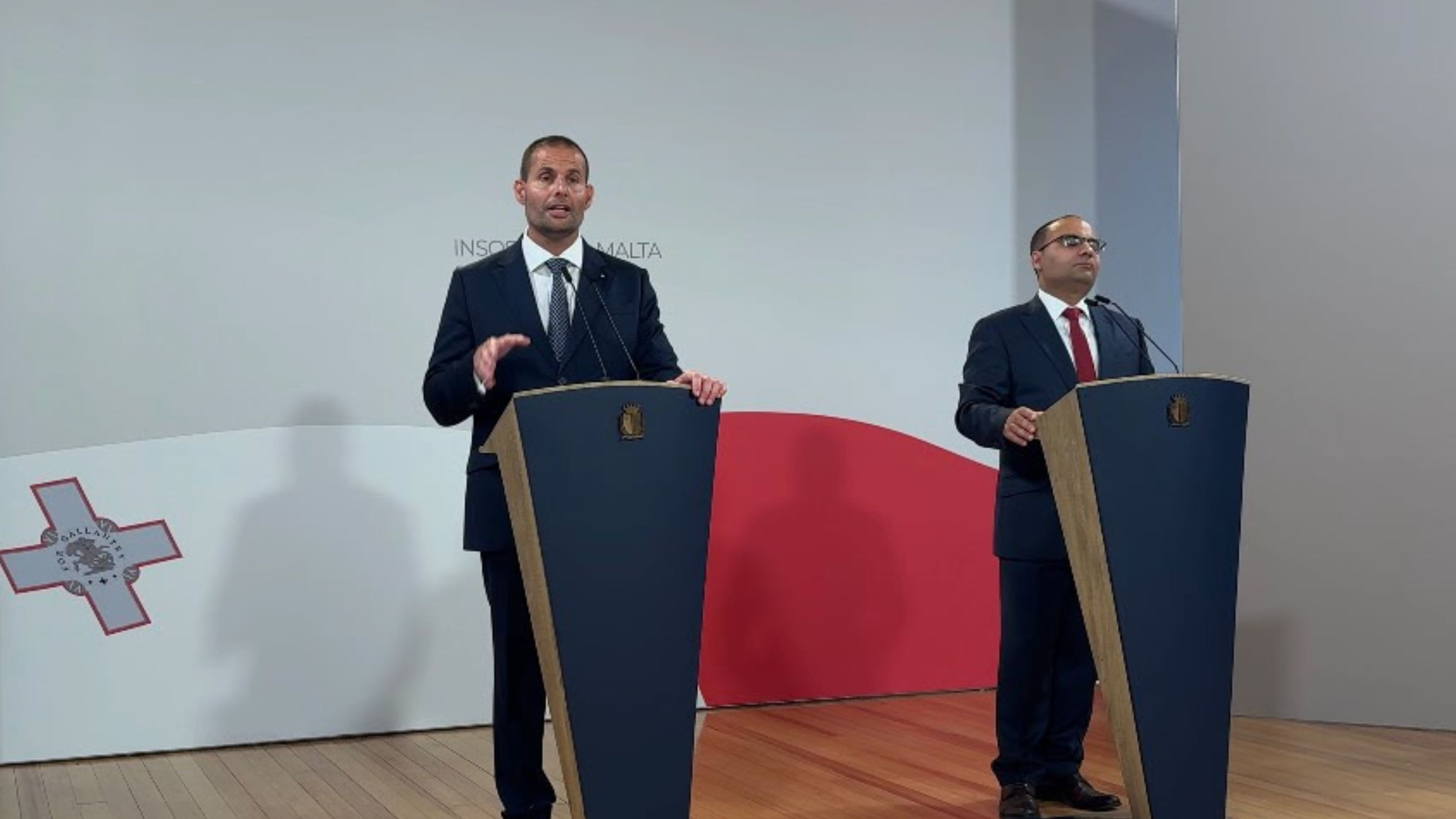 Prime Minister Robert Abela during a press conference on Thursday