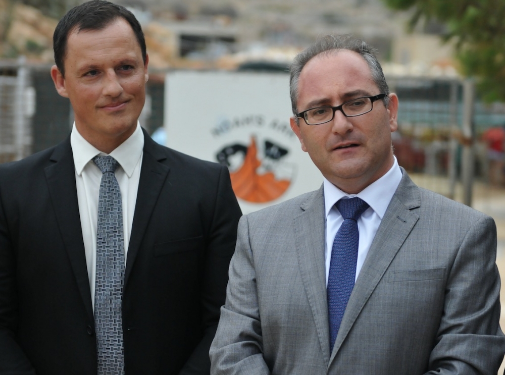 Parliamentary secretary for animal rights Roderick Galdes was speaking during a visit to the Noah's Ark dog sanctuary. Photo: Chris Mangion