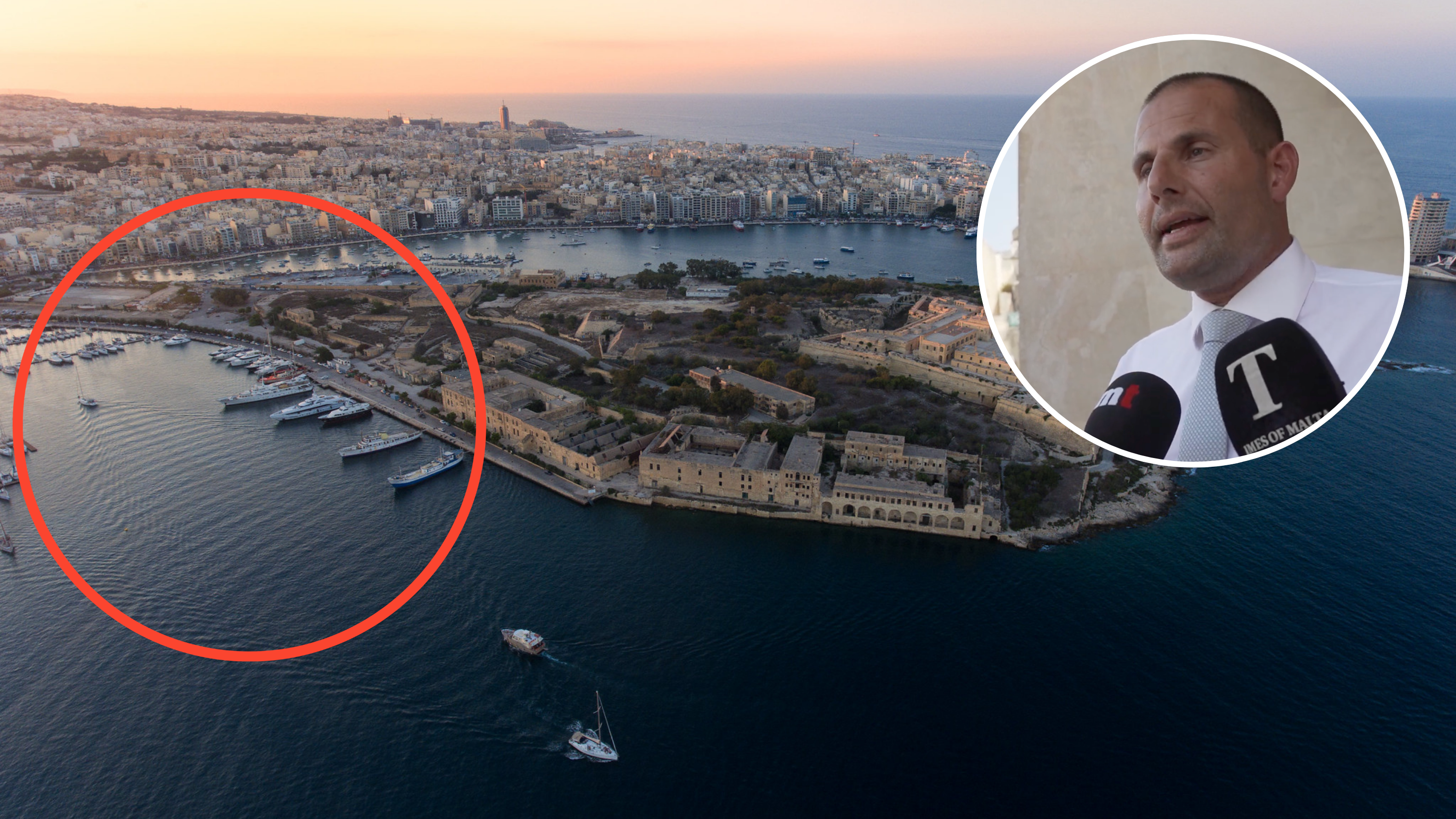 WATCH | Robert Abela says concession to be issued for ‘existing’ Manoel Island yacht marina
