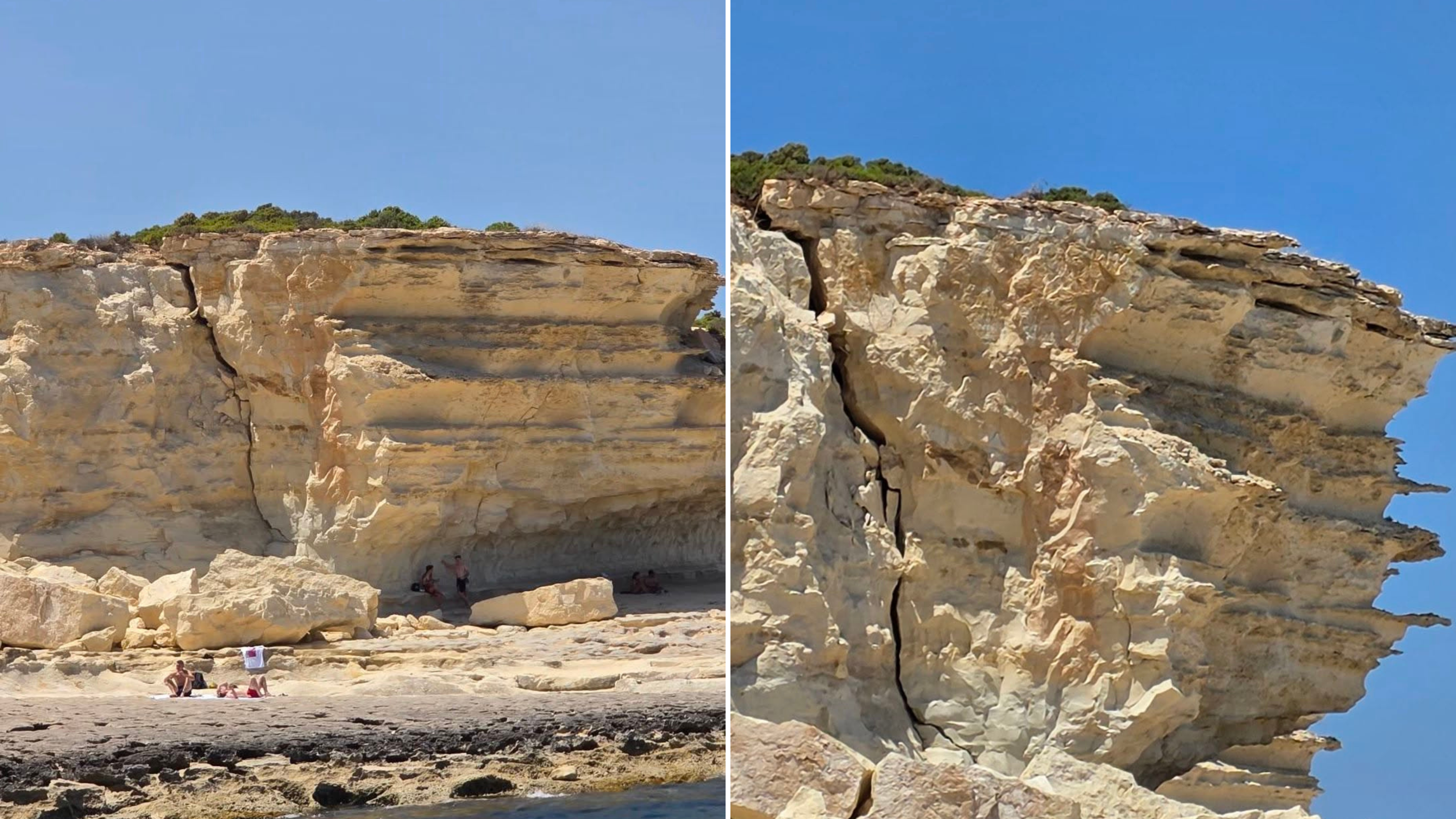 It is not the first time that cliffs around Malta have proven hazardous. (Photo: Charles Falzon)