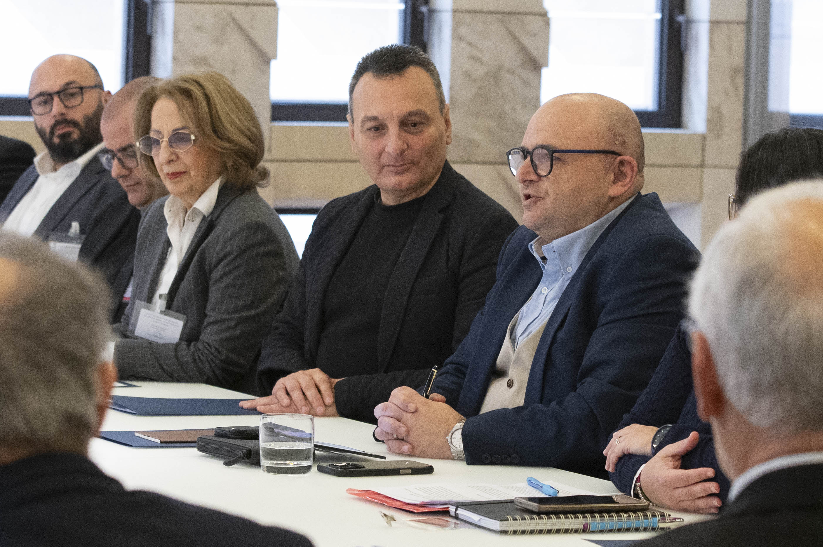 Opposition spokesperson Ivan Bartolo (left) and Commissioner for Voluntary Organisations Jesmon Saliba (right) (Photo: Nationalist Party)