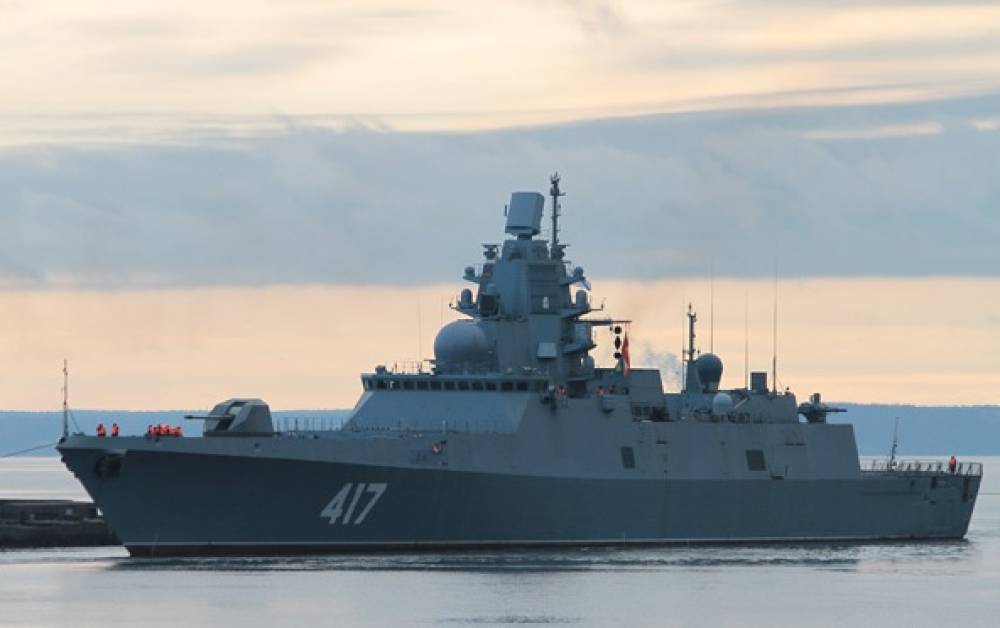 UK intercepts Russian warship in North Sea on Christmas Day