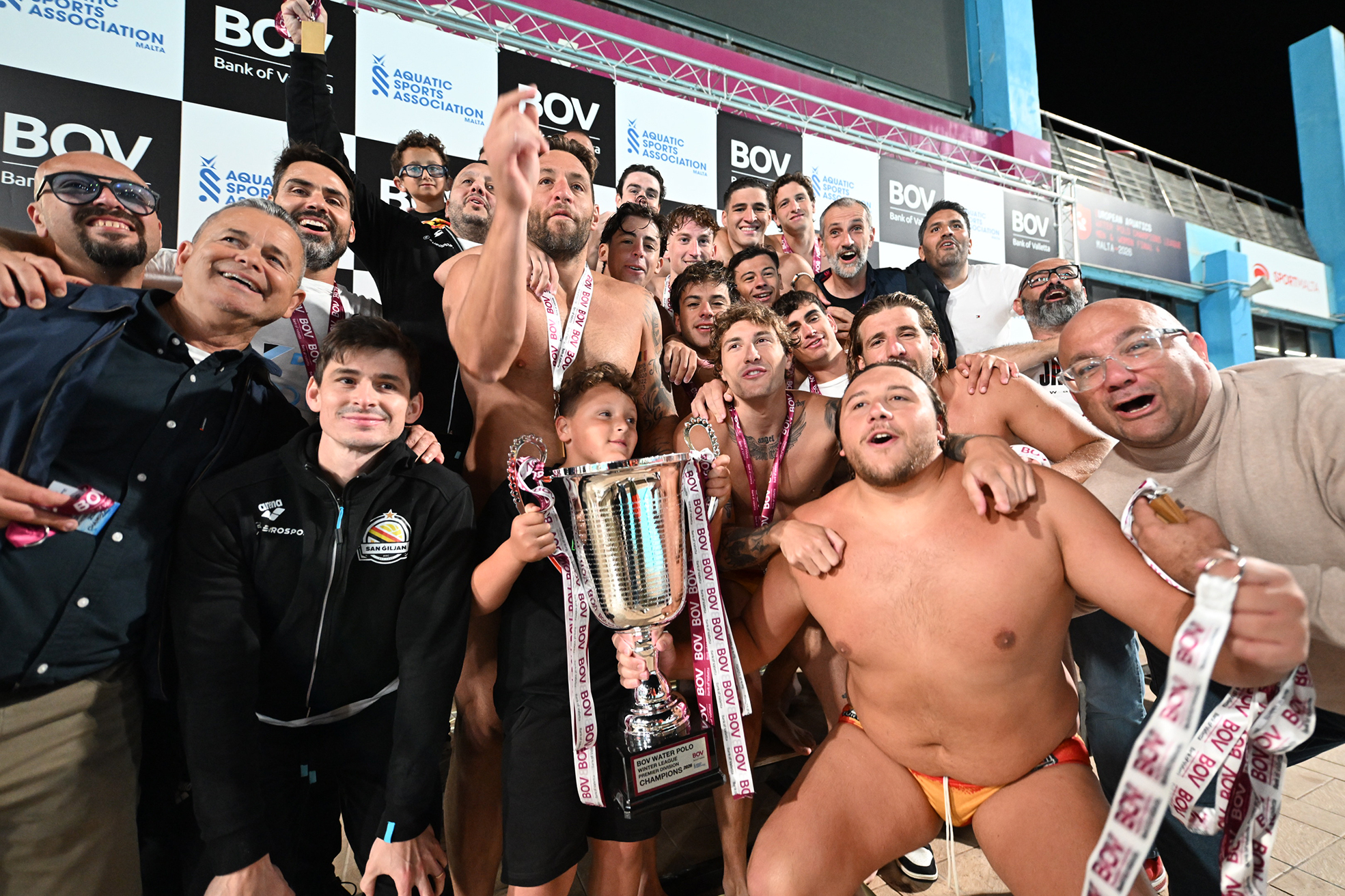 San Giljan crowned BOV Water Polo Winter League champions