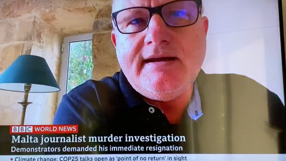 Saviour Balzan interviewed on BBC