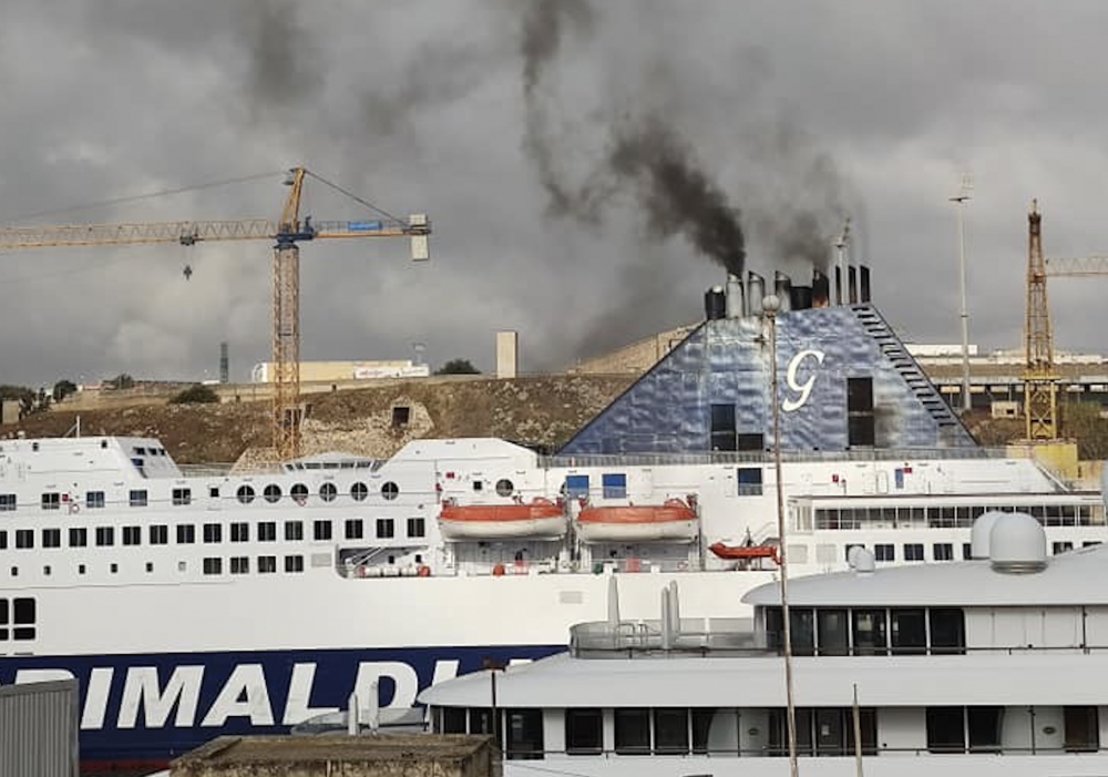Cruise liner emissions in Cottonera: ‘Our washing discoloured by polluted air’