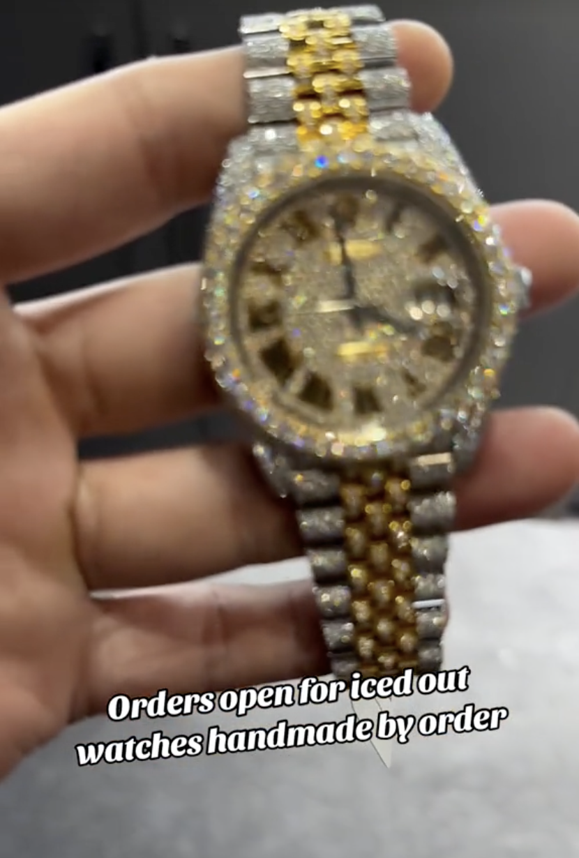 Zammit's TikTok account showcases a number of fake luxury goods