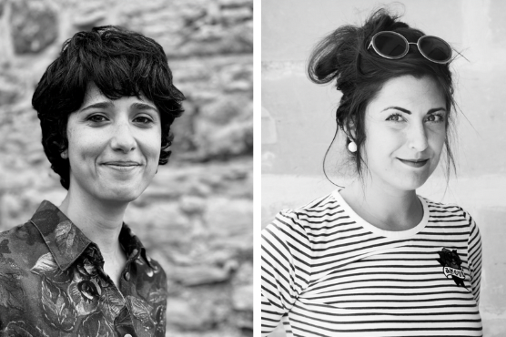 Lef to right: Editors Kat Storace and Leanne Ellul