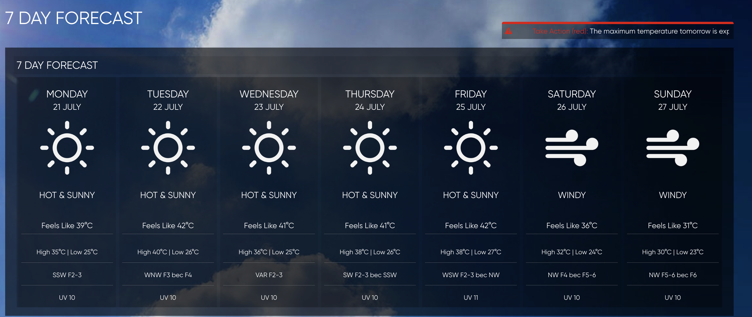 Malta is set to experience scorching temperatures in the coming week  