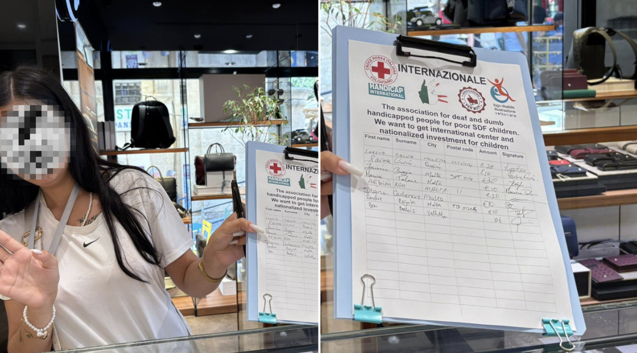 The alert comes after reports of people being approached for donations claimed to be for the Red Cross. (Photo: Malta Red Cross / FB)