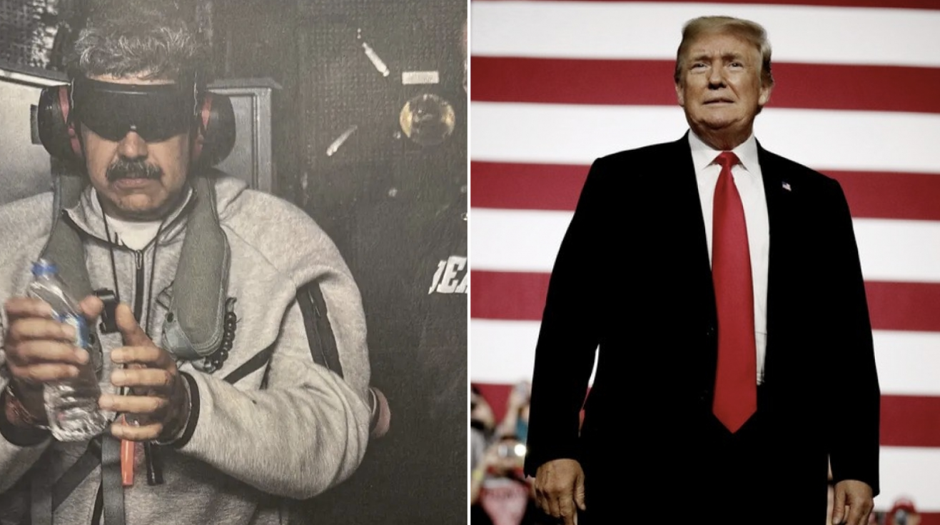 US President Donald Trump posted the photo of captured Venezuela President Maduro on his social Truth (Photo: Truth)