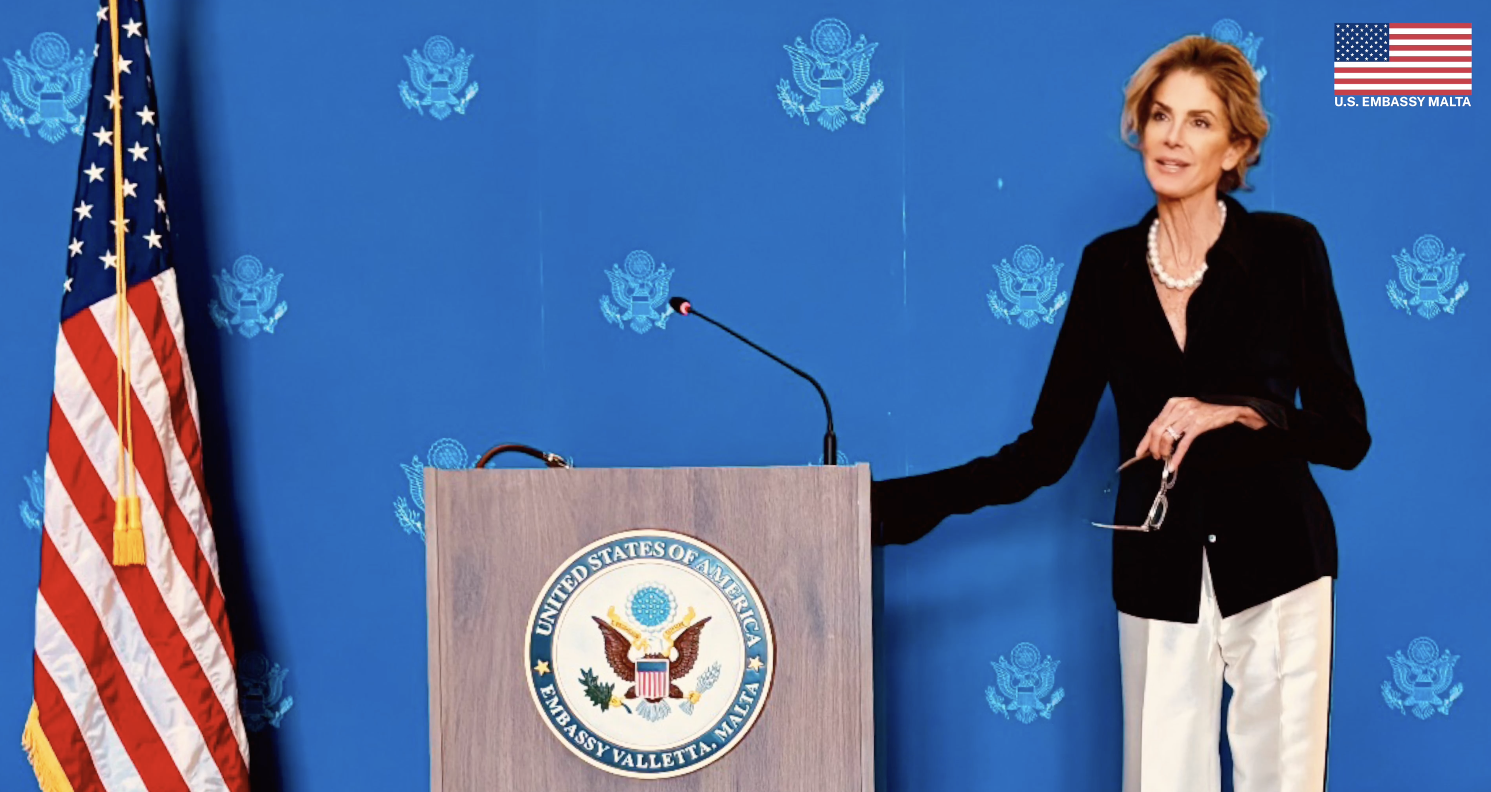 WATCH | US ambassador vows to pursue Trump agenda in Malta
