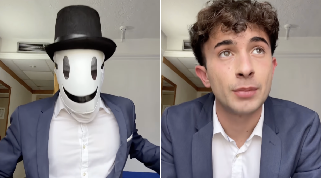 Briefcase Man reveals identity, vows to continue charity work