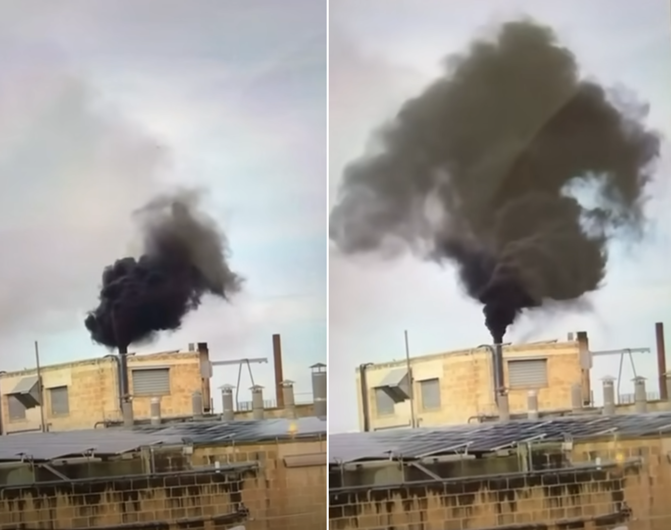 Labour MP urges better pollution laws after black plume gushes out of Qormi factory
