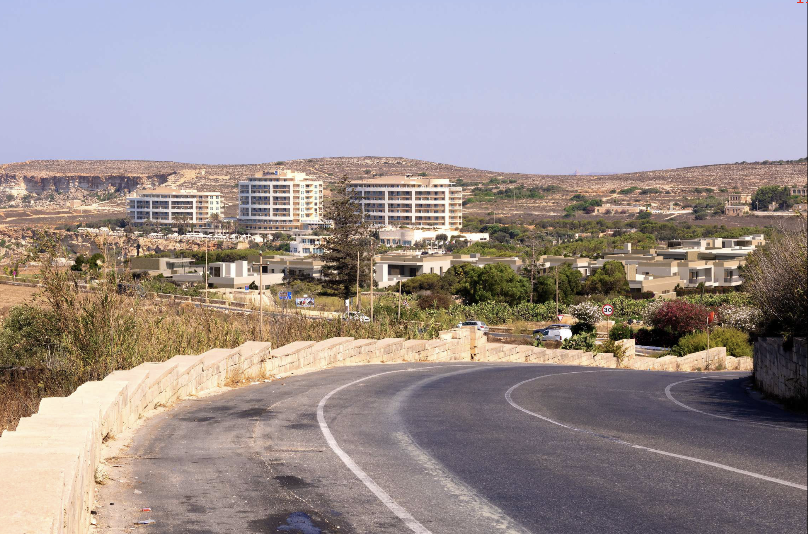 2: How the new complex will look when it is built without vegetation