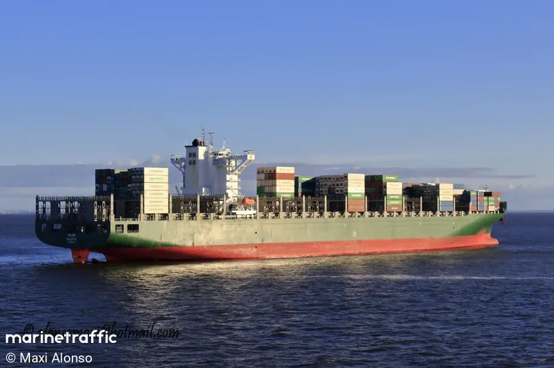 The VALOR is believed to be preparing to transfer military grade steel destined for Israel (Photo: Maxi Alonso/Marine Traffic)
