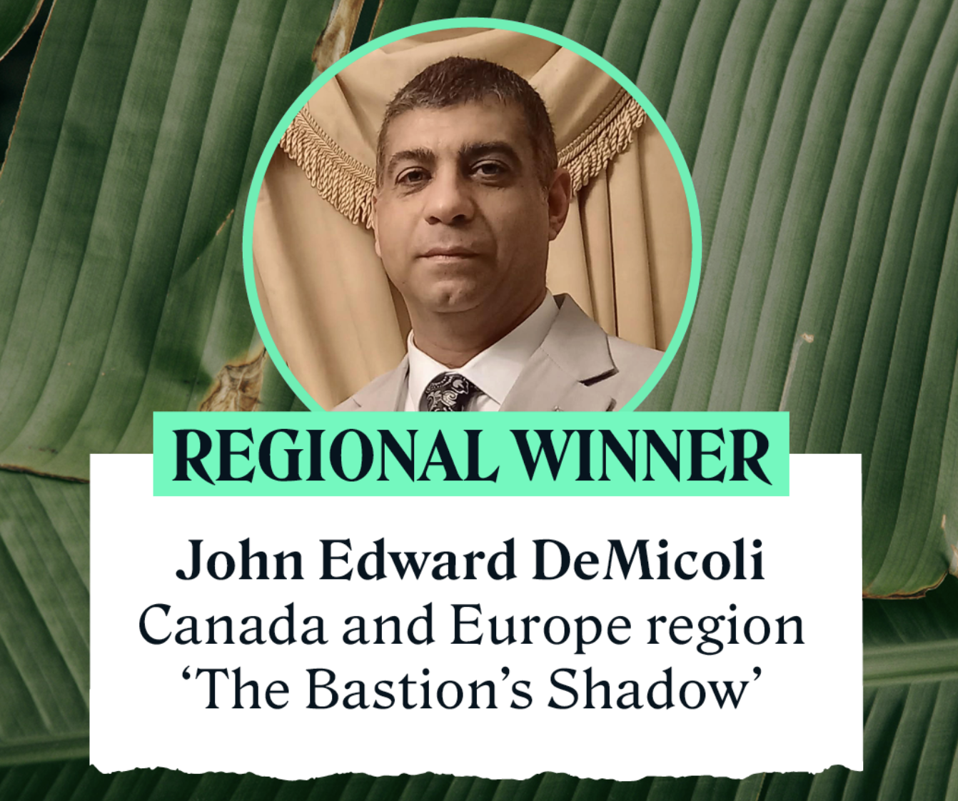 John Edward DeMicoli becomes first Maltese writer to win regional Commonwealth Short Story Prize