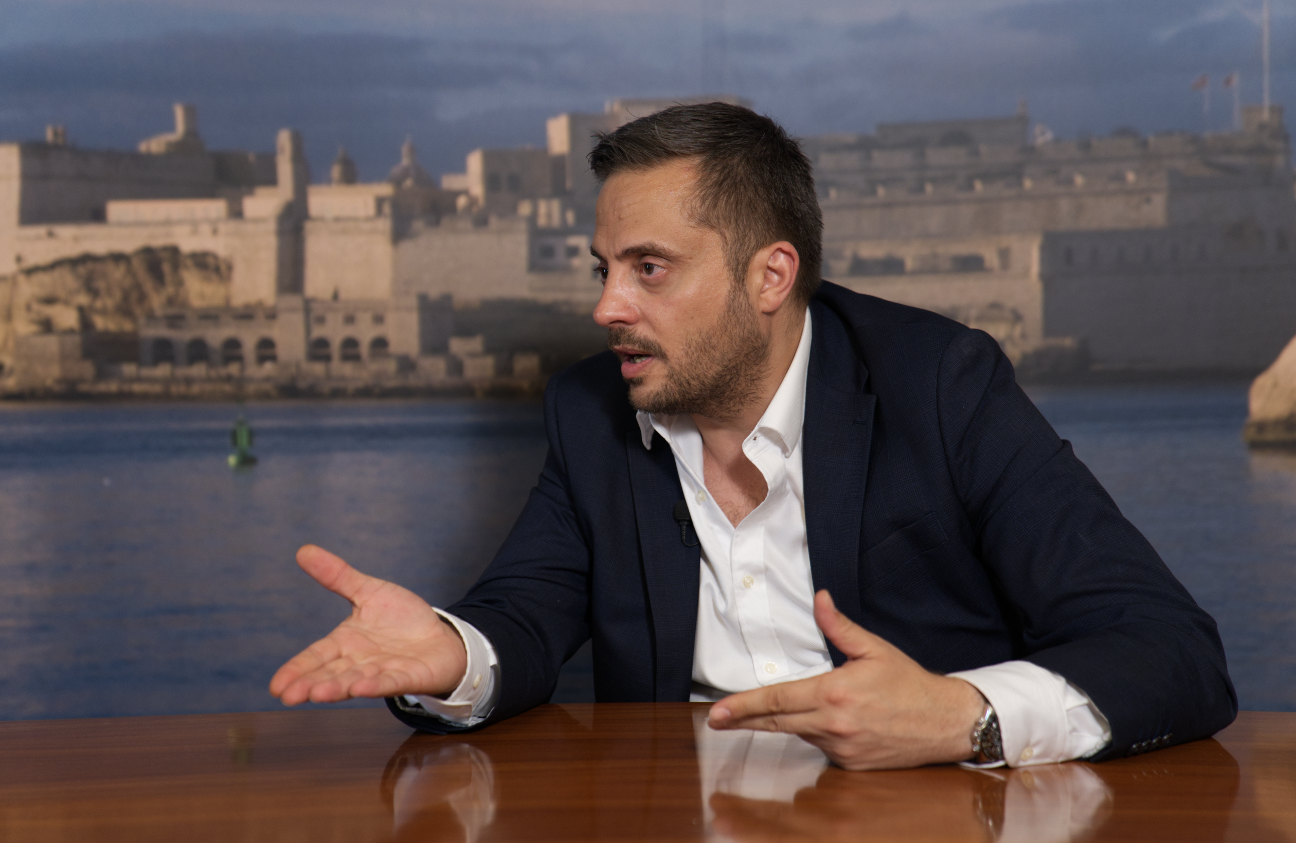 Conrad Borg Manche contested the 2026 election on a PN ticket and got elected on two districts (Photo: Daniel Tihn/MaltaToday)
