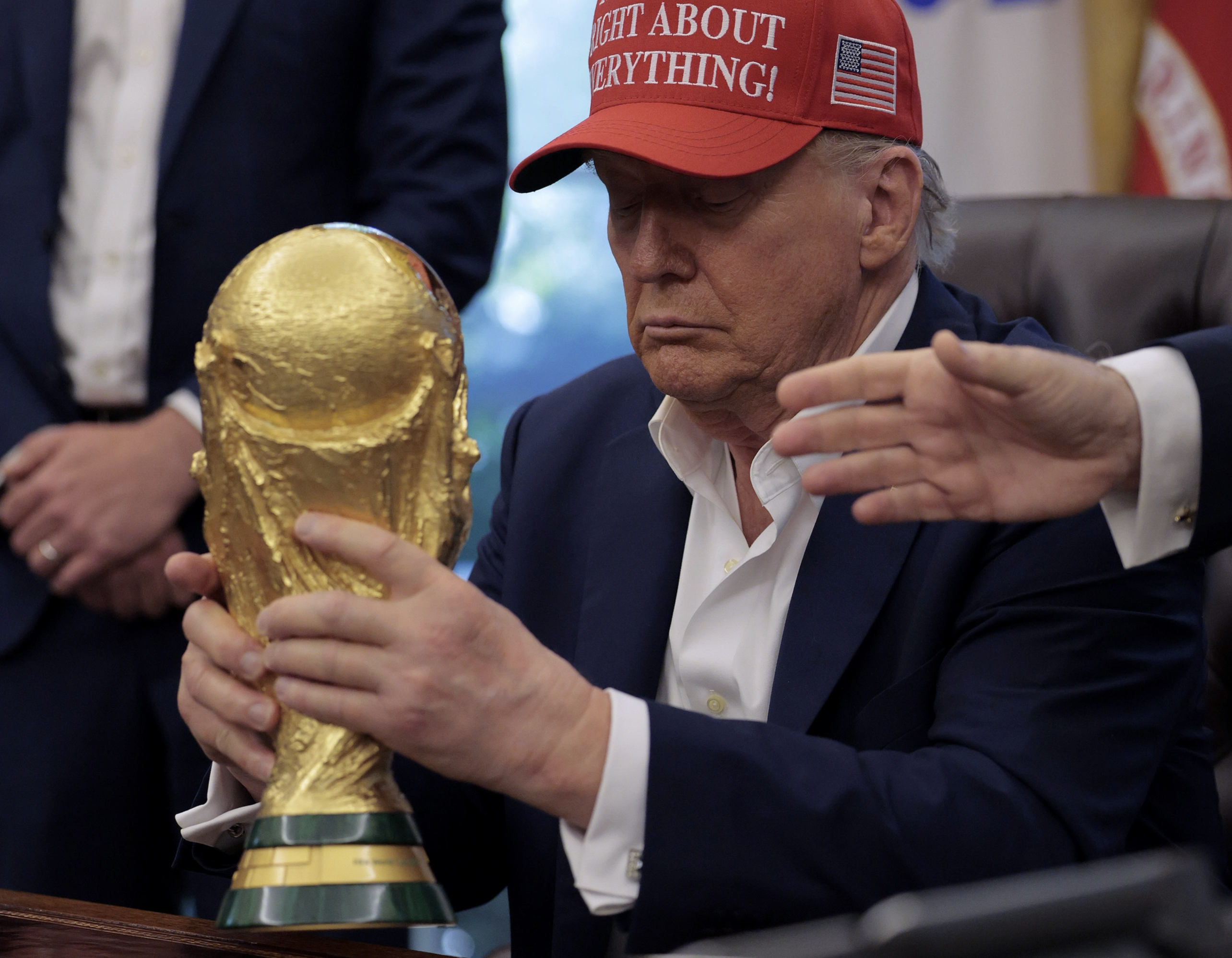 FIFA president: Trump will attend World Cup final and help present trophy