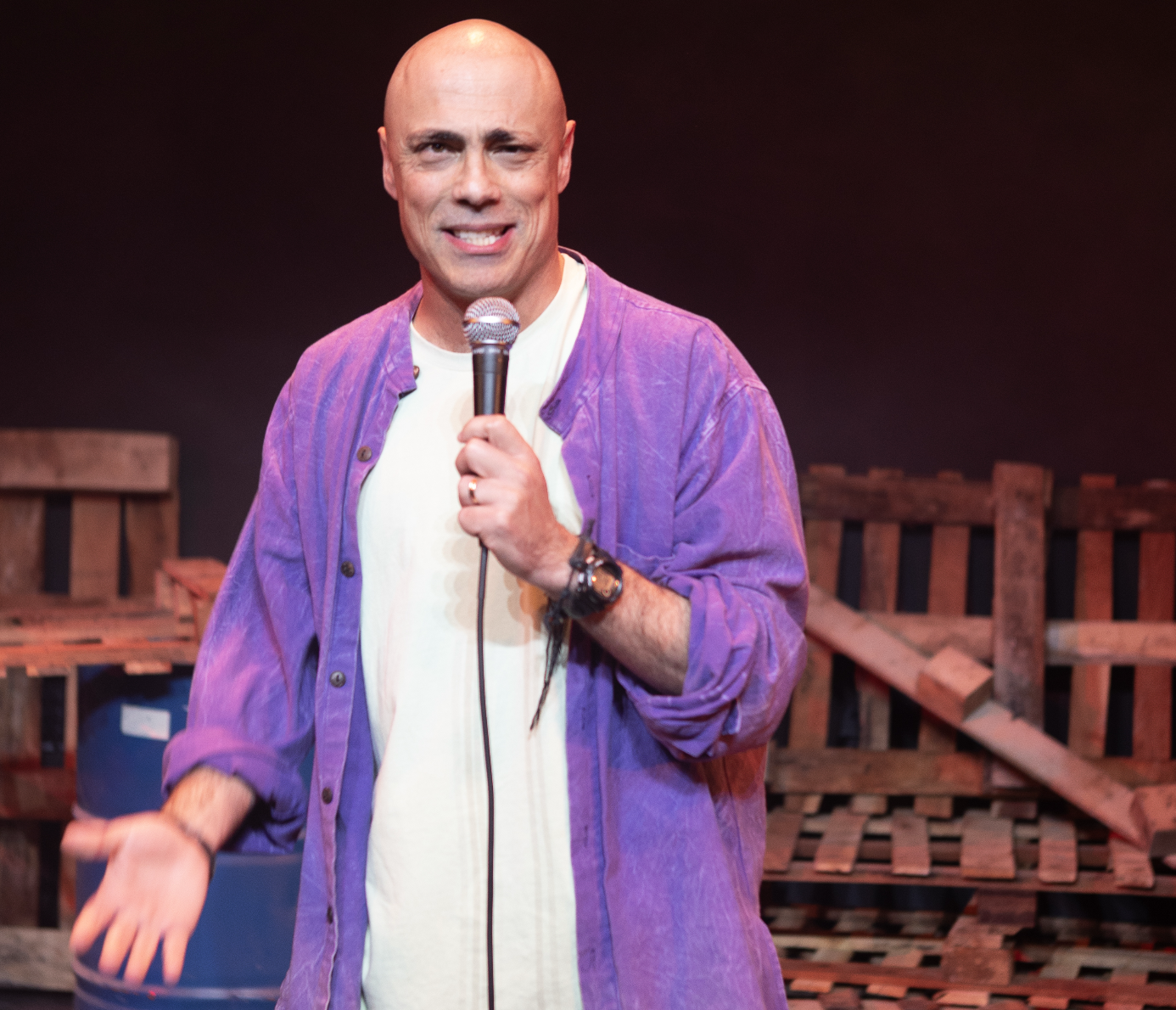 Maltese comedian Steve Hili