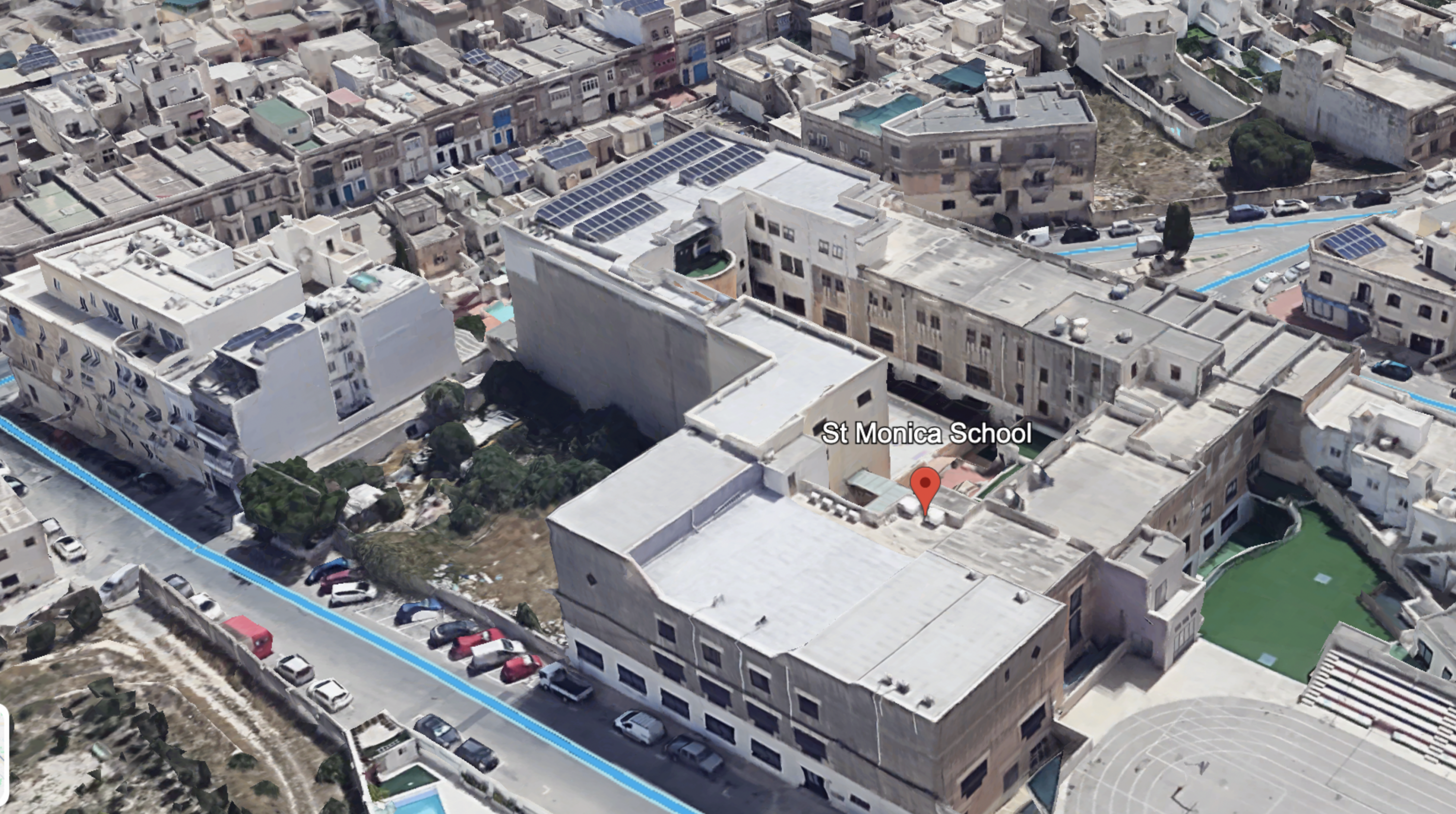 St Monica School said it was objecting to the permanent removal of the institutional designation from the land directly adjoining its property 