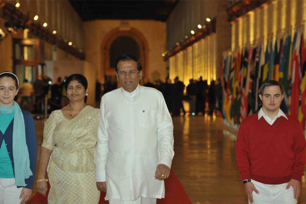 Sri Lankan President Maithripala Sirisena. Photo: Chris Mangion