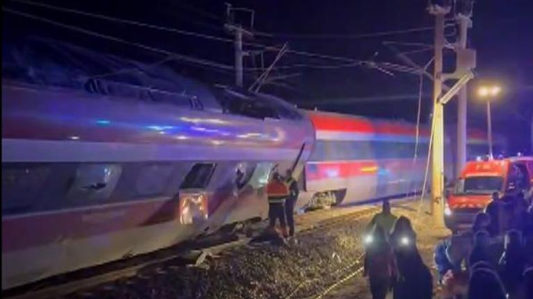The worst train accident in over a year in Spain has left at least 39 people dead 