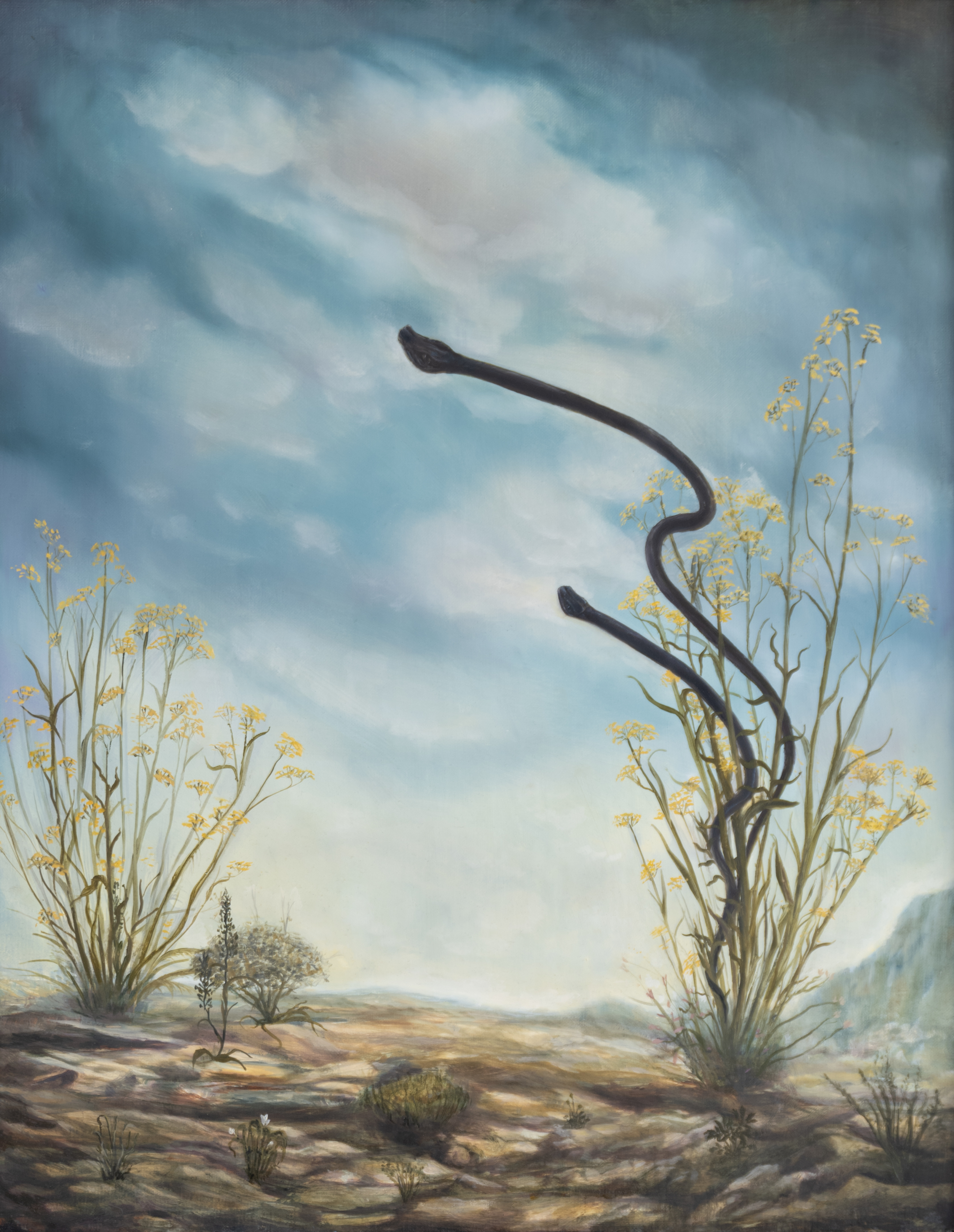 Debut solo exhibition merges philosophical inquiry with Renaissance-inspired technique