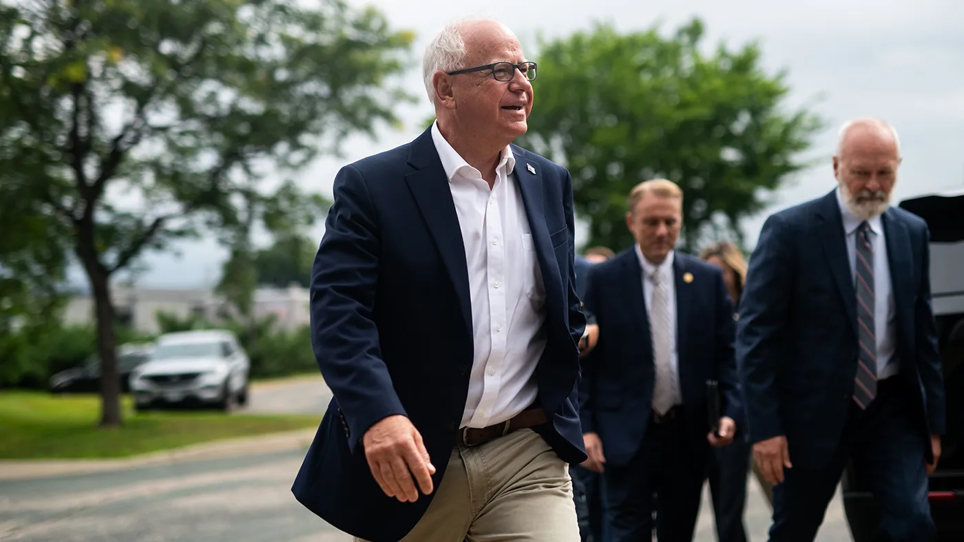 Harris picks Minnesota governor Tim Walz as running mate for 2024 race